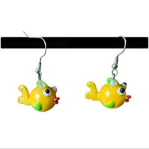 Vibrant Fun Fish Earings